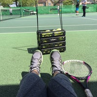 Photo taken at Westside Lawn Tennis Club by GaeMarie on 5/9/2015
