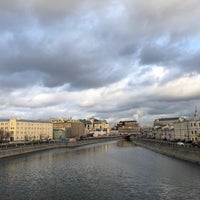 Photo taken at Лужков мост by Наталия В. on 11/23/2021