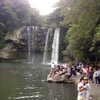 Photo taken at Cheonjiyeon Waterfall by Наталия В. on 9/24/2015