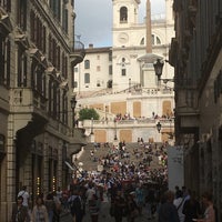 Photo taken at Spanish Steps by Laura F. on 10/9/2018