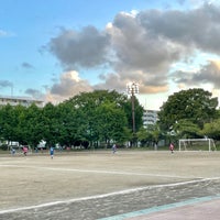 Photo taken at 北運動公園 by Tatsuya U. on 8/6/2023