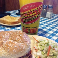 Photo taken at Dickey&amp;#39;s Barbecue Pit by Julie B. on 3/27/2013