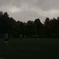 Photo taken at Футбольное поле by Артём Г. on 9/18/2015