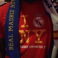 Photo taken at Peña Madridista NYC (Official Real Madrid Supporter&amp;#39;s Club) by Danya J. on 11/2/2013