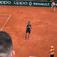 Photo taken at Stade Roland Garros by Mariale on 5/29/2022