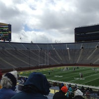 Photo taken at Michigan Stadium by Christa F. on 4/20/2013