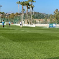 Photo taken at Marbella Football Center by Lizo4ka R. on 2/16/2020