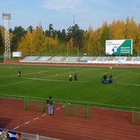 Photo taken at Спорткомплекс &amp;quot;Купол&amp;quot; by Aleksey S. on 9/27/2014