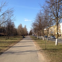 Photo taken at Улица Ломоносова by Irina P. on 4/19/2014