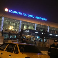 Photo taken at Tashkent International Airport (TAS) by 🎀Margo🎀 on 1/23/2016