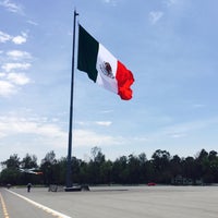Photo taken at Campo militar. Puerta 8 by Arianna Q. on 5/7/2016