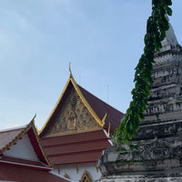 Photo taken at Wat Chana Songkhram by Benjawan T. on 12/20/2023