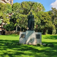 Photo taken at Plaza Bartolomé Mitre by Abel R. on 3/17/2024