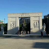 Photo taken at Monumento a Simón Bolívar by Abel R. on 1/18/2017