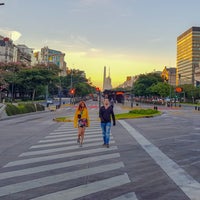 Photo taken at Avenida 9 de Julio by Abel R. on 3/23/2019