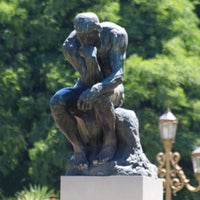 Photo taken at El Pensador (Auguste Rodin) by Abel R. on 1/5/2021