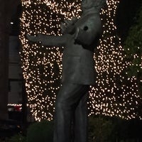 Photo taken at Tony Bennett Statue by Andrew D. on 12/16/2019