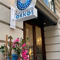 Photo taken at Estiatorio Ornos, a Michael Mina Restaurant by Andrew D. on 4/11/2022