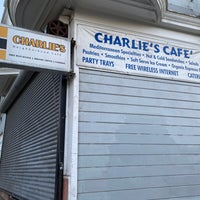 Photo taken at Charlie&amp;#39;s Deli Cafe by Andrew D. on 3/5/2020