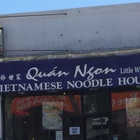 Photo taken at Quan Ngon Vietnamese Noodle House by Andrew D. on 4/10/2019