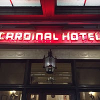 Photo taken at Cardinal Hotel by Andrew D. on 2/3/2019