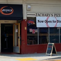 Photo taken at Zachary&amp;#39;s Chicago Pizza by Andrew D. on 8/7/2021