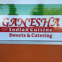 Photo taken at Ganesha Indian Cuisine Sweets &amp;amp; Catering by Andrew D. on 2/5/2019