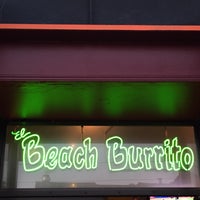 Photo taken at El Beach Burrito #BeachBurritoSF by Andrew D. on 1/25/2019