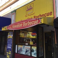 Photo taken at L&amp;amp;L Hawaiian Barbecue by Andrew D. on 4/21/2018