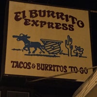 Photo taken at El Burrito Express by Andrew D. on 2/2/2019