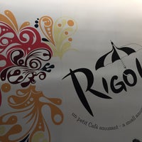 Photo taken at Rigolo Café by Andrew D. on 11/12/2018