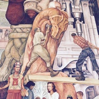 Photo taken at Diego Rivera Pan American Unity mural CCSF by Andrew D. on 1/31/2019