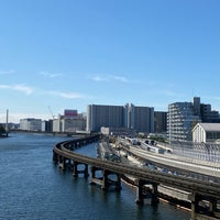 Photo taken at 八潮橋 by ぱの on 11/12/2021