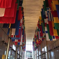 Photo taken at Kennedy Center Hall of Nations by Mary F. on 4/3/2017