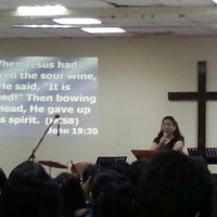 Photo taken at National Evangelical Church Kuwait by Ricky A. on 3/29/2013