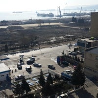 Photo taken at Günəş Petrol by Alexey V. on 1/19/2014
