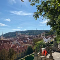 Photo taken at Palatial Gardens below Prague Castle by Anna A. on 9/24/2021