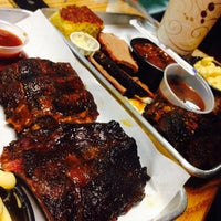 Photo taken at Bear&amp;#39;s Smokehouse Barbecue by Burger Days on 3/11/2014