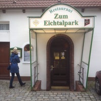 Photo taken at Restaurant &amp;quot; Zum - Eichtalpark by Christian P. S. on 2/6/2016