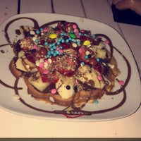 Photo taken at Waffle Art by Richard W. on 4/19/2015