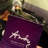 Photo taken at Andy Supper Club by Jean on 11/16/2012