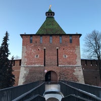 Photo taken at Пешеходный мост к Никольской башне by Ira K. on 2/25/2018