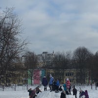 Photo taken at Стадион гимназии № 30 by Asya B. on 1/18/2016