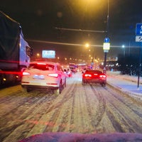 Photo taken at Борисовский мост by 𝓔𝓿𝓰𝓮𝓷𝓲𝔂 😎 on 12/24/2018