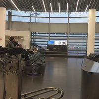 Photo taken at Gate C38 by Riccardo B. on 3/16/2015