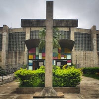Photo taken at Paróquia Santa Maria Madalena e São Miguel Arcanjo by Flavio S. on 3/14/2016