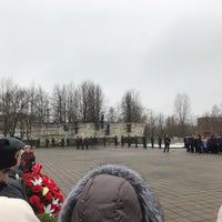 Photo taken at Мемориал Журавли by Alexander M. on 1/27/2018