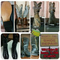 Mighty fine shoe repair clearance