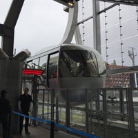 Photo taken at Portland Aerial Tram - Upper Terminal by Lindy B. on 10/4/2019