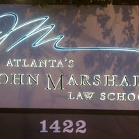 Снимок сделан в Atlanta&amp;#39;s John Marshall Law School пользователем Steve 12/1/2012